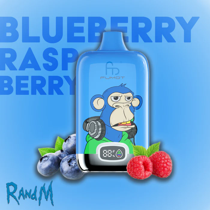 RandM Tornado Vape 12000 Blueberry Raspberry