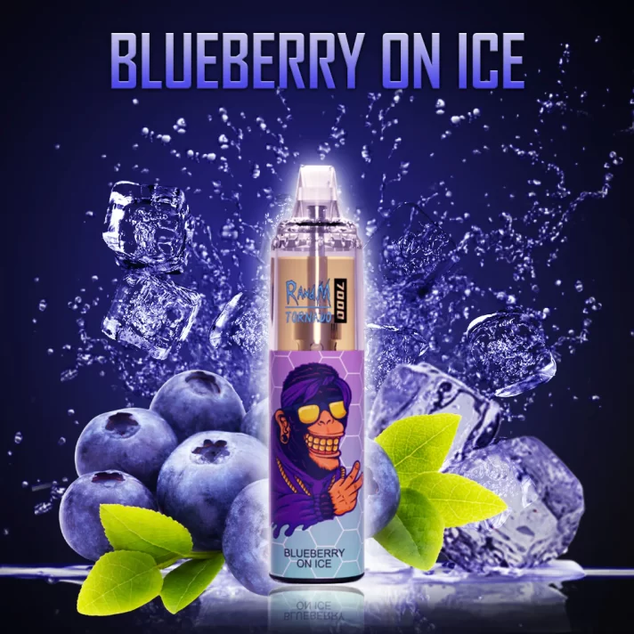 randm tornado 7000 blueberry onice